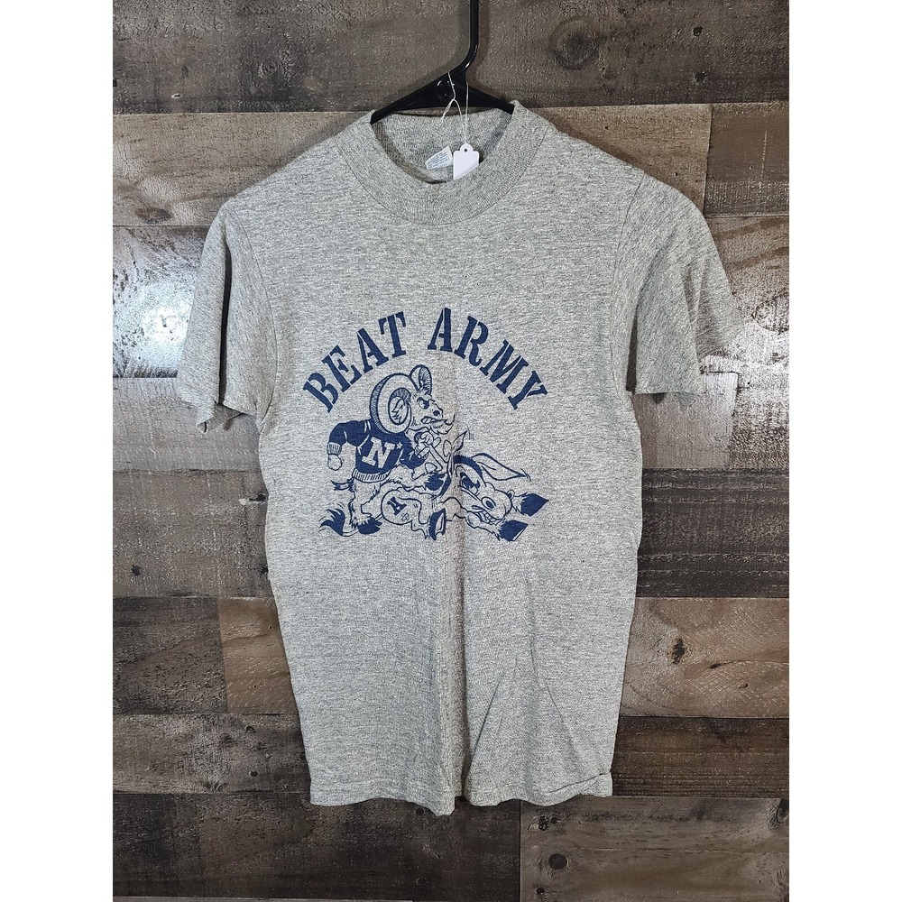 Vintage "Beat Army" Army Navy Game T Shirt Single Stitch Size Small